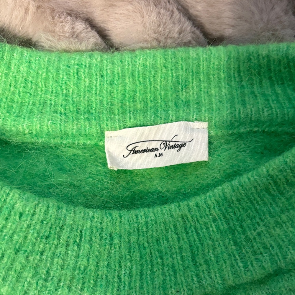 American Vintage Vitow Sweater in Chrysalide - Picture 3 of 3